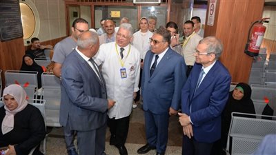محافظ الدقهلية يزور مستشفى الكبد في شربين: صرح طبي عالمي