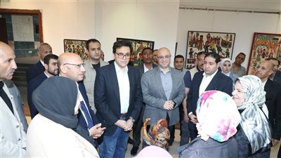 محافظ بني سويف ووزير الثقافة يتفقدان قصر الثقافة ضمن جولة تفقدية في الصعيد
