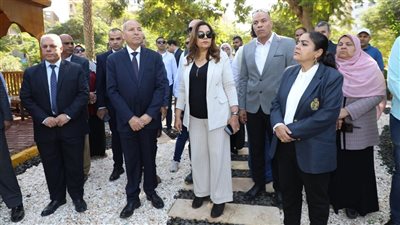 افتتاح حديقة الفيروز وتطوير مشتل مصر الجديدة في القاهرة