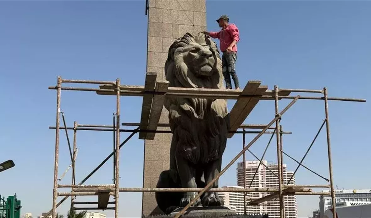 أسود كوبري قصر النيل