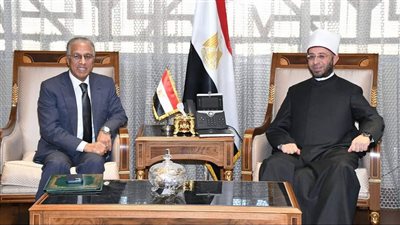وزير الأوقاف يستقبل سفير المغرب بالقاهرة