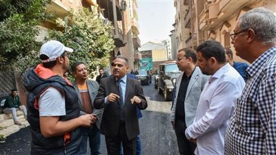 محافظ الشرقية يتفقد مشروع رصف شوارع الزقازيق بتكلفة 15 مليون جنيه