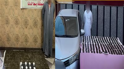 ضبط عناصر إجرامية تتاجر بالمخدرات في المنوفية ومطروح