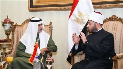 “الأزهري” يستقبل وزير التسامح والتعايش الإماراتي