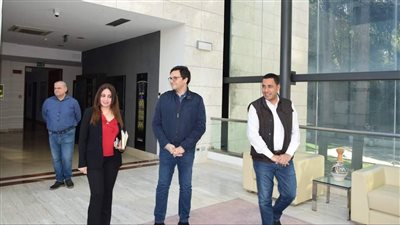 وزير الثقافة يتفقد الأكاديمية المصرية للفنون بروما