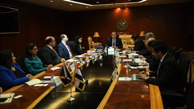 رئيس الرقابة المالية يلتقي ممثلي البنك الآسيوي للاستثمار في البنية التحتية لبحث سبل التعاون المشترك