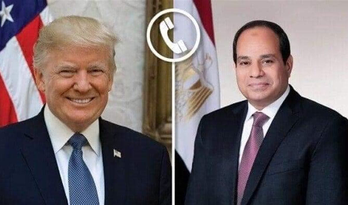 الرئيس السيسي وترامب