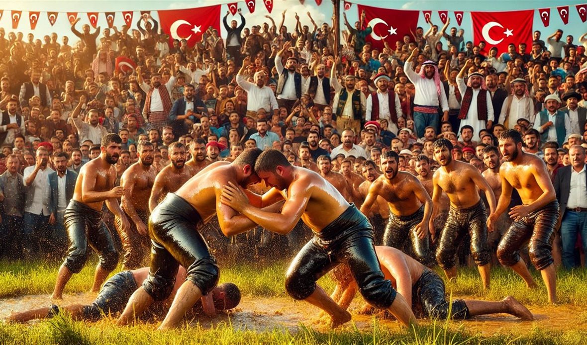 مصارعة الزيت في كيركبينار