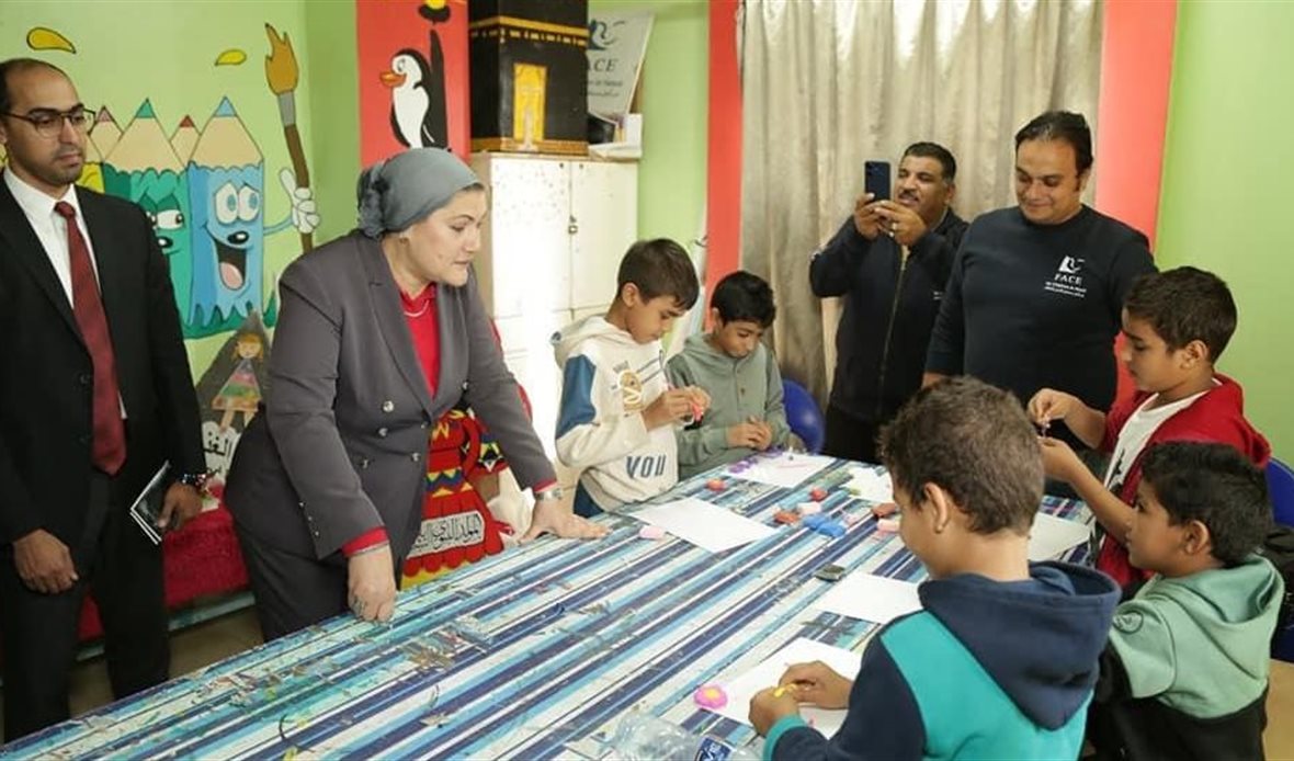 جانب من الزيارة