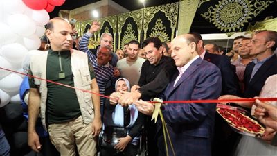 وزير الشباب والرياضة ومحافظ كفرالشيخ يفتتحان منشآت رياضية جديدة لدعم الشباب في مدينة قلين