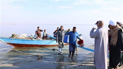 افتتاح موسم الصيد في بحيرة قارون بعد انقطاع دام سنوات