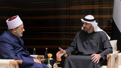 شيخ الأزهر يلتقي محمد بن زايد في أذربيجان