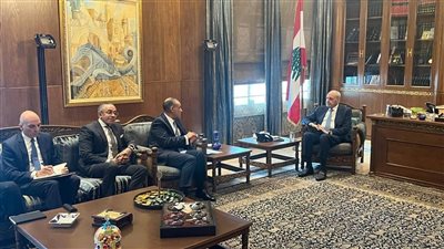 مصر تؤكد دعمها الكامل للبنان… وزير الخارجية يلتقي رئيس مجلس النواب اللبناني
