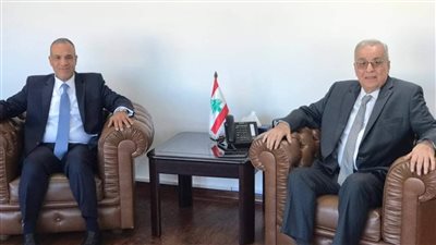 وزير الخارجية يلتقي نظيره اللبناني