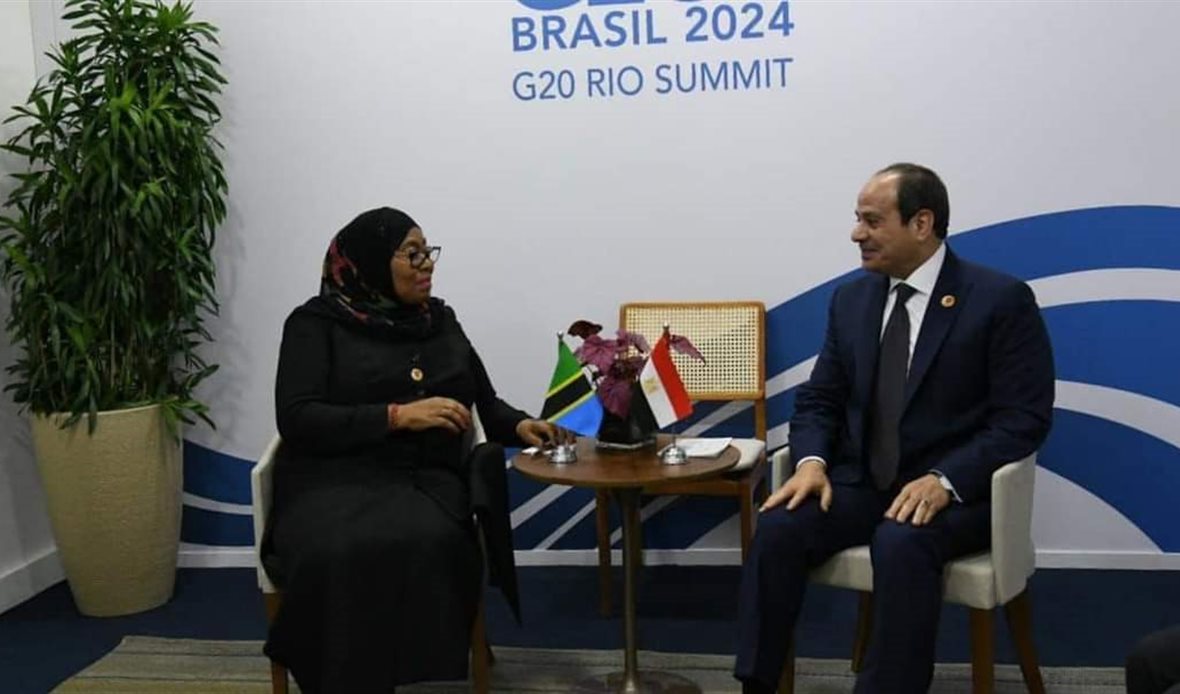 الرئيس السيسي ورئيسة