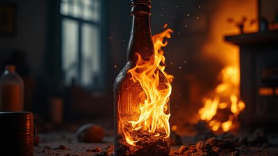  عامل يشعل مولوتوف في منزل حماته بعد خلافات عائلية  في الجيزة