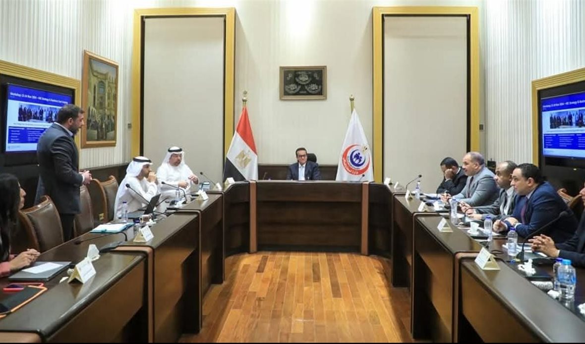 لقاء وزير الصحة مع