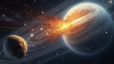 اصطدام عملاق يغير محور دوران جانيميد: اكتشاف يكشف أسرار أقدم أقمار المشتري