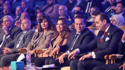 وزيرة التنمية المحلية تشهد افتتاح فعاليات الملتقى الدولي الخامس لهيئة الرعاية الصحية 