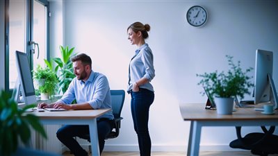 كيف يؤثر الوقوف المطول في العمل على ضغط الدم؟