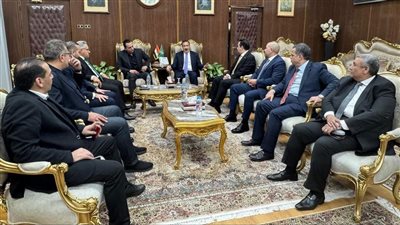 محافظ المنوفية يستقبل قيادات الأمانة المركزية لحزب مستقبل وطن