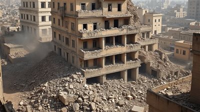 انهيار منزل خالٍ من السكان في دكرنس دون إصابات: استجابة فورية وإجراءات تأمينية مشددة