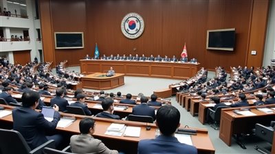 فوضى في البرلمان الكوري الجنوبي: انسحاب نواب الحزب الحاكم يعرقل التصويت على إقالة الرئيس