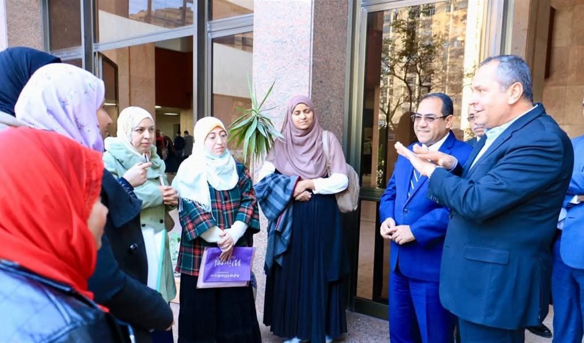 جانب من الجولة التفقدية