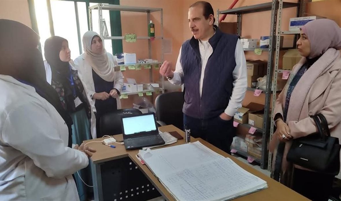 جانب من الجولة التفقدية