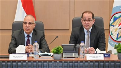 وزيرا الري والمالية يبحثان التنسيق المشترك في عدد من الملفات