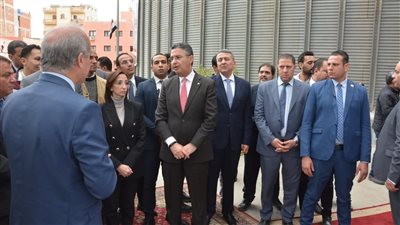 وزير التموين ومحافظ البحيرة يتفقدا صومعة دمنهور التابعة للشركة القابضة للصوامع والتخزين
