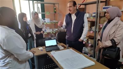 نائب وزير الصحة يتفقد عددا من المنشآت الصحية بمحافظات الفيوم