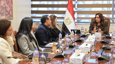 وزيرة التنمية المحلية تبحث مع المدير الإقليمي لـ