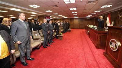 وزير العدل يشهد أداء اليمين القانونية للأعضاء القانونين الجدد بمصلحة الشهر العقاري والتوثيق