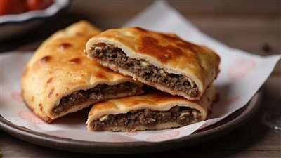 طريقة عمل حواوشي بالجبنة في المنزل: وصفة لذيذة وسهلة التحضير
