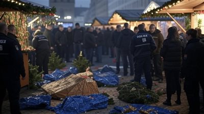 مأساة سوق عيد الميلاد بألمانيا: خمسة قتلى وأكثر من 200 مصاب في هجوم مروع يهز مدينة ماغديبورغ