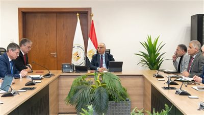 وزير الري يلتقي سفير هولندا بالقاهرة