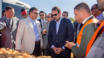 وزير الزراعة ونظيره الأردني يتفقدان مشروعات جهاز مستقبل مصر للتنمية المستدامة