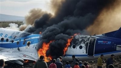 تحطم طائرة أذربيجانية في كازاخستان يُسفر عن عشرات القتلى والجرحى والتحقيقات تكشف الأسباب الأولية للحادث