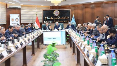 وزير التعليم العالي يترأس اجتماع المجلس الأعلى للجامعات بجامعة سوهاج 