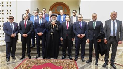 قيادات مستقبل وطن تهنئ البابا تواضروس الثاني بعيد الميلاد المجيد