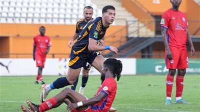الأهلي يفوز على استاد أبيدجان بهاتريك إمام عاشور