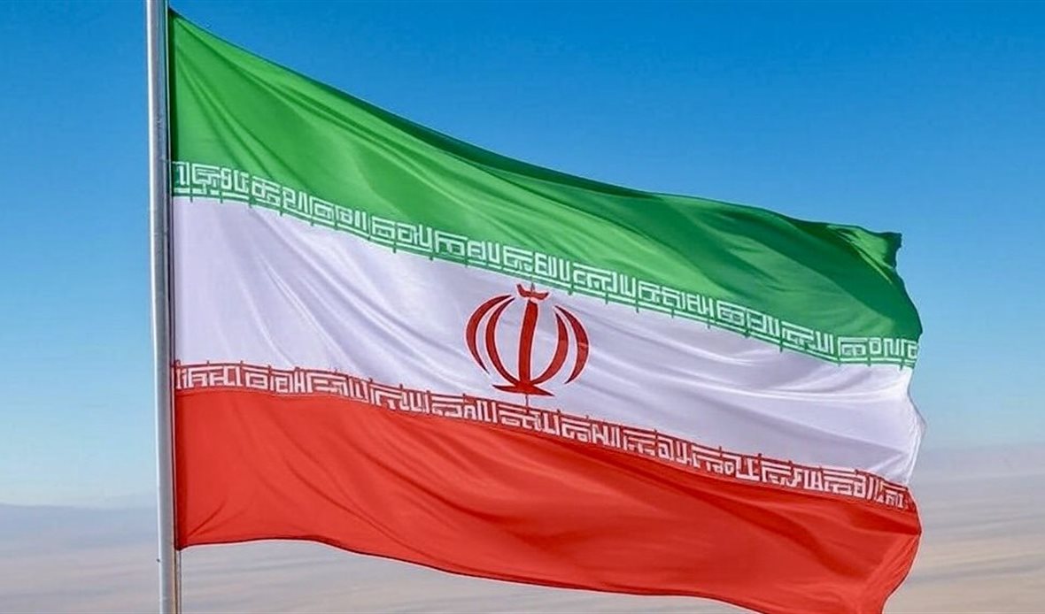 علم إيران أرشيفية
