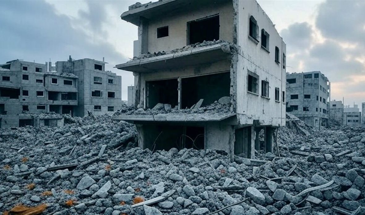 آثار الدمار أرشيفية