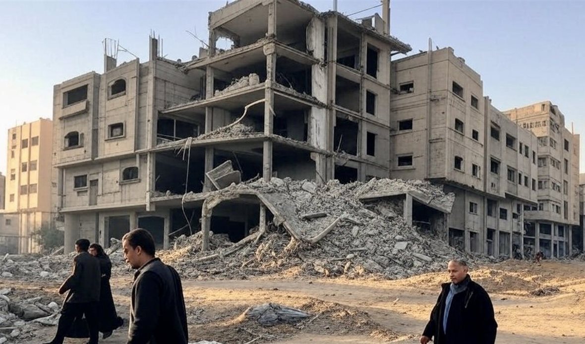 آثار القصف أرشيفية