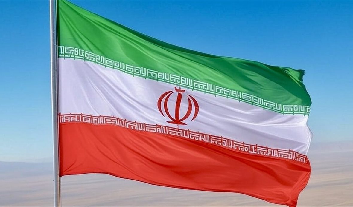 علم إيران أرشيفية