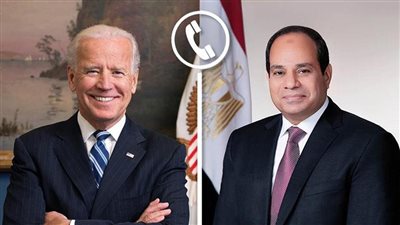 السيسي وبايدن يبحثان هاتفيًا جهود التوصل لاتفاق لوقف إطلاق النار في غزة 