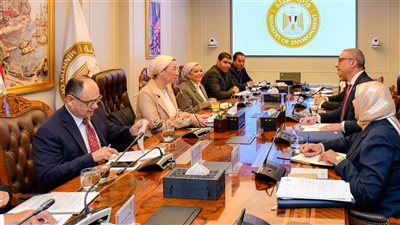 وزيرة البيئة ومحافظ الفيوم يناقشان مشروعي 