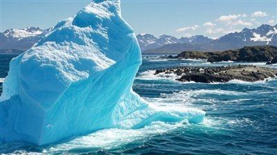 جبل جليدي بحجم مدينة نيويورك يتحرك بعد 40 عامًا.. هل يهدد الحياة البرية في ساوث جورجيا؟