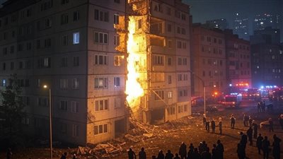تحطم طائرة صغيرة في حي سكني بفيلادلفيا يسبب انفجارات وخسائر بشرية